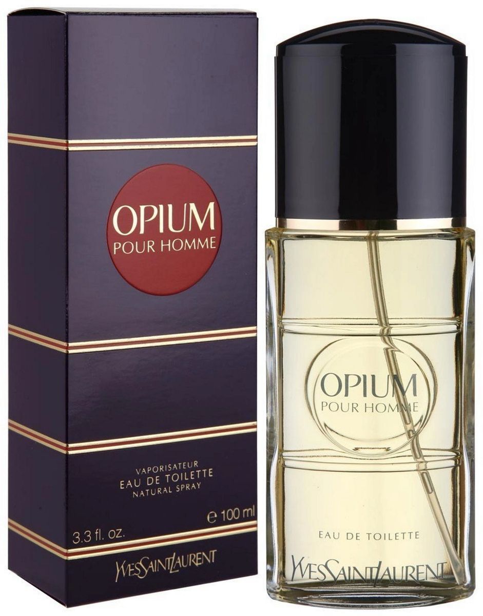 100 Pure Yves Saint Laurent OPIUM POUR HOMME EDT FRANCE India 100ml 1 Qty